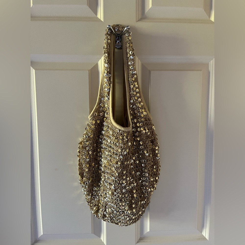 y2k sequin purse
